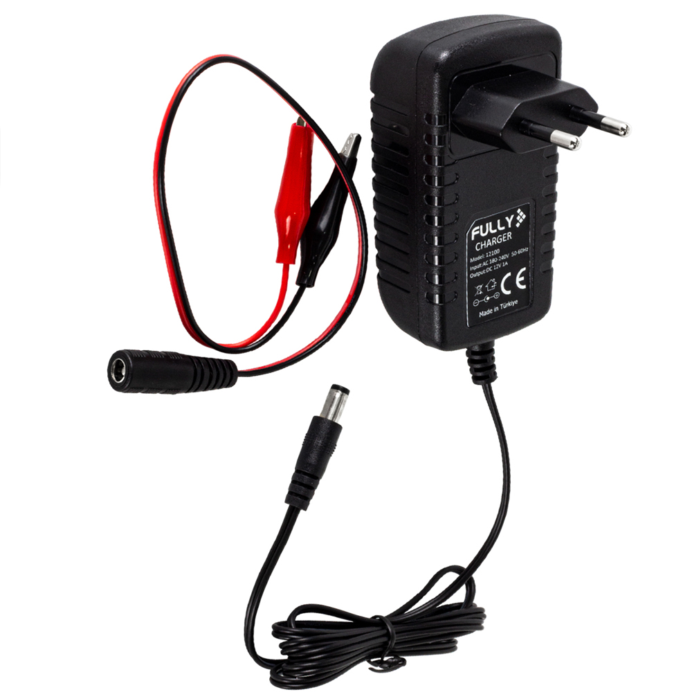 Akü Şarj Aleti 12v 1a Fully O-12100-1