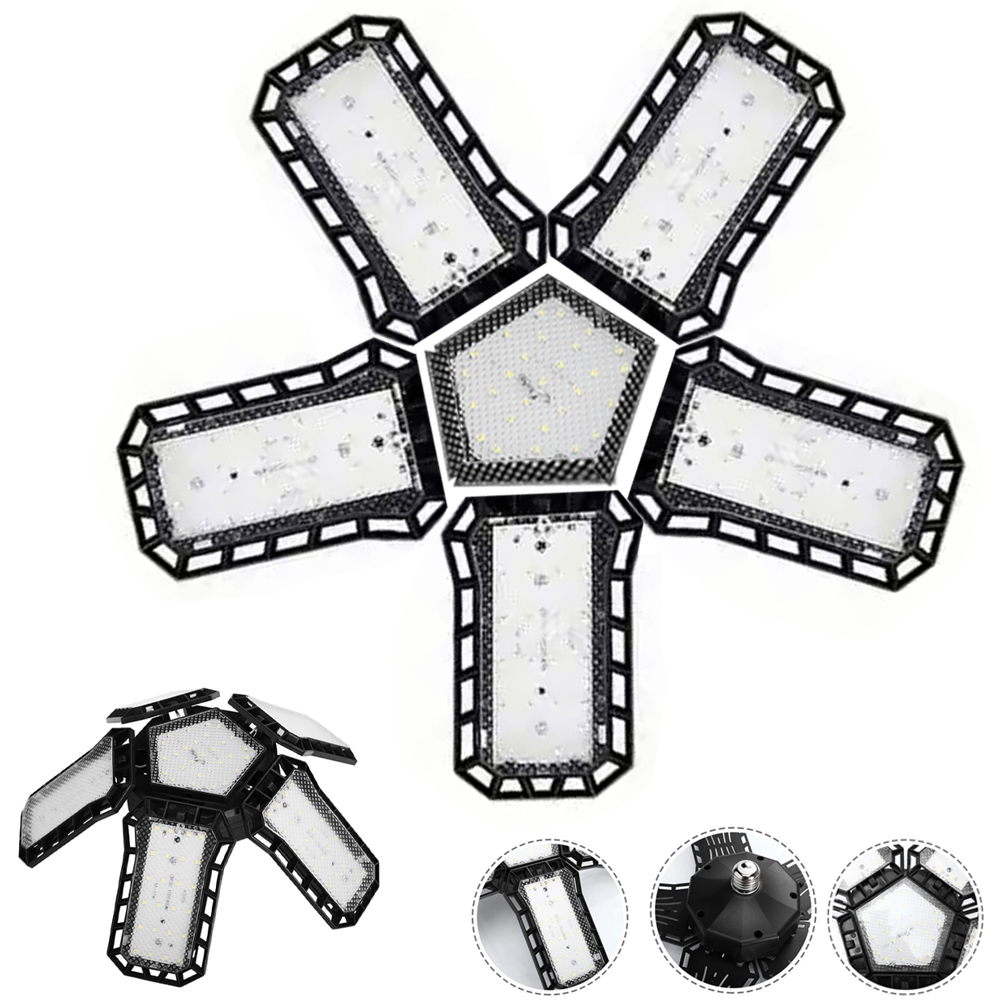 60w Beş Kanatlı Projektör Lamba 6600 Lümen Açılı 108 Smd Led 5+1 AL-PRV5