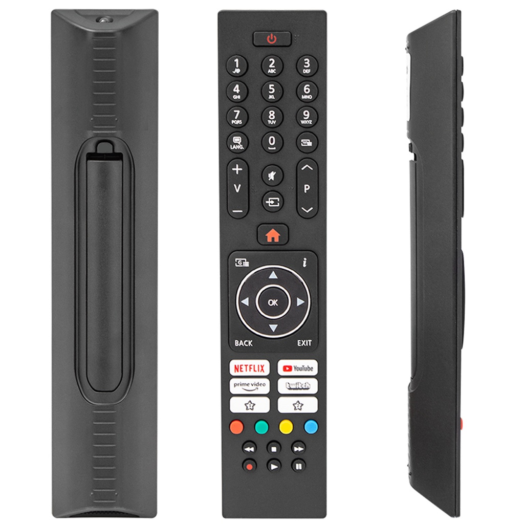 Vestel Netflix Prime Video Youtube Twitch Tuşlu RM-L1772 LCD LED TV Kumanda Poke PK-7123