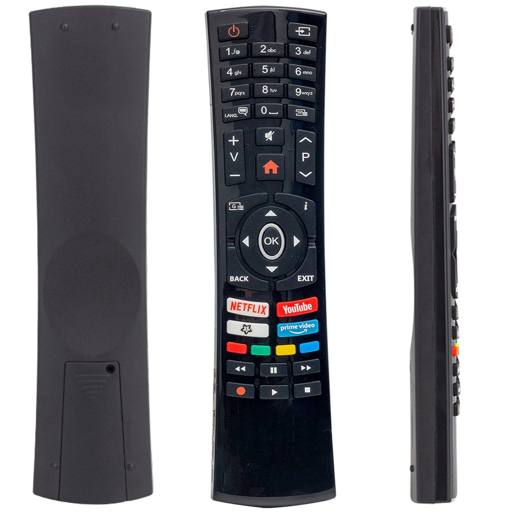 Vestel Hi-Level Netflix Youtube Prime LCD LED TV Kumanda 313V RC4390P 30101765 Poke PK-7129