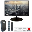 17'' Uydulu Televizyon 43 Ekran Hd Lcd 12v 220v Rose CM-117UY