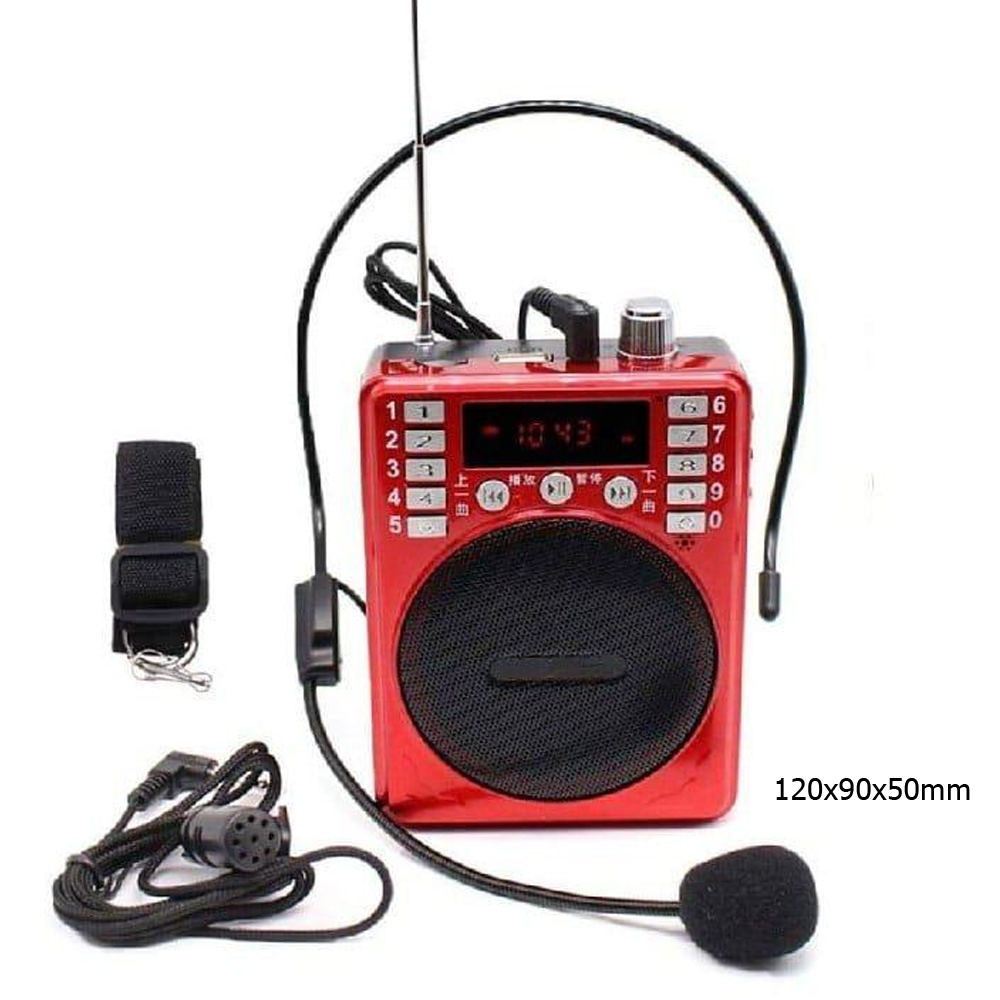 Rehber Anfi Megafon Bluetooth Speaker Fm Usb Sd Rose SP-616