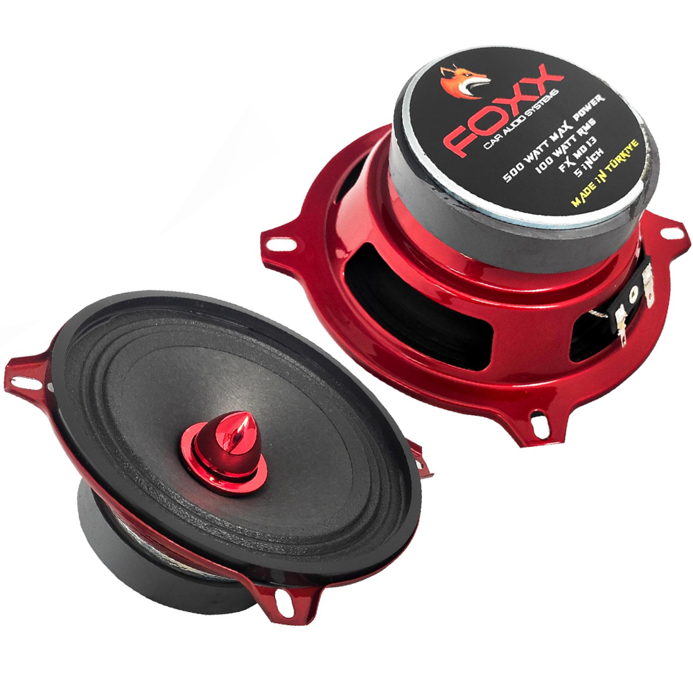 Oto Midrange 13cm 600w 2 Adet Fişek Göbek Boschman XM-13