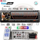 Oto Teyp 4x60 Watt BT 2xUSB Fm Şarjlı Aplikasyonlu 7388 Entegre 7 Renk Poke PK-6012