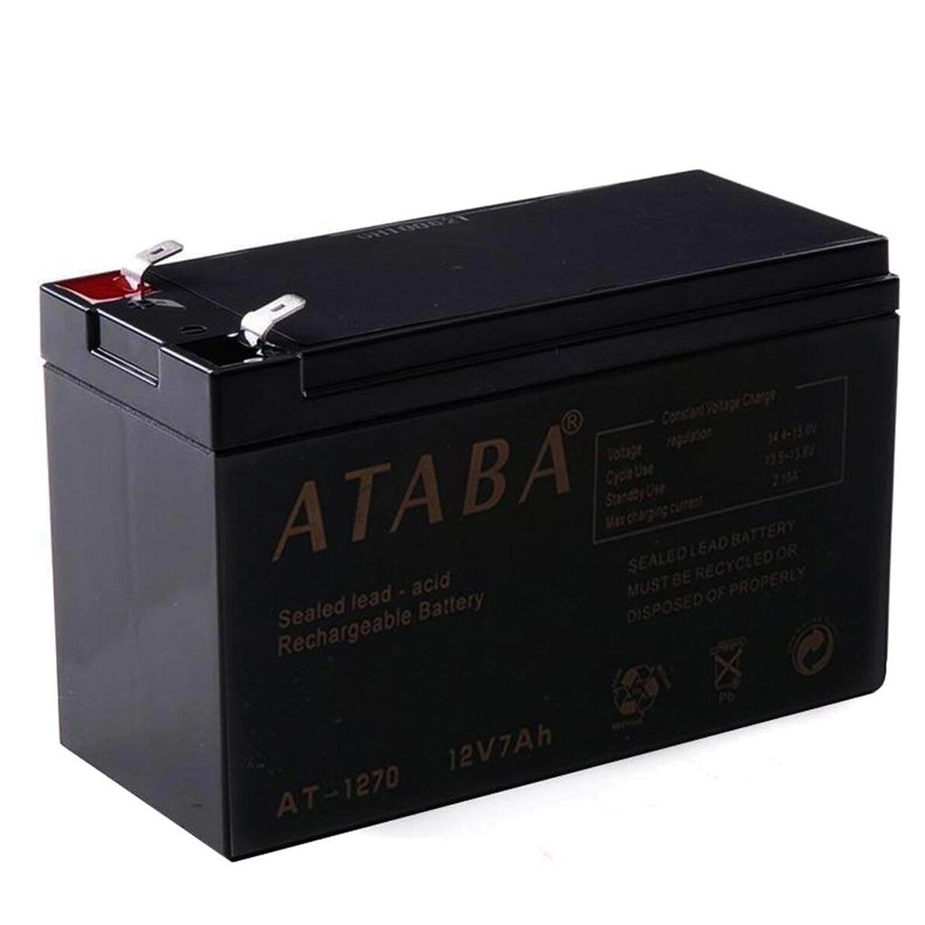 Kuru Akü 12V 7A 15x9.5x6 cm Ataba AT-1270