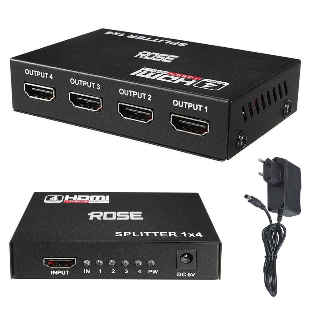Hdmi Splitter Hdmi Çoklayıcı 1x4 Port PM-12081