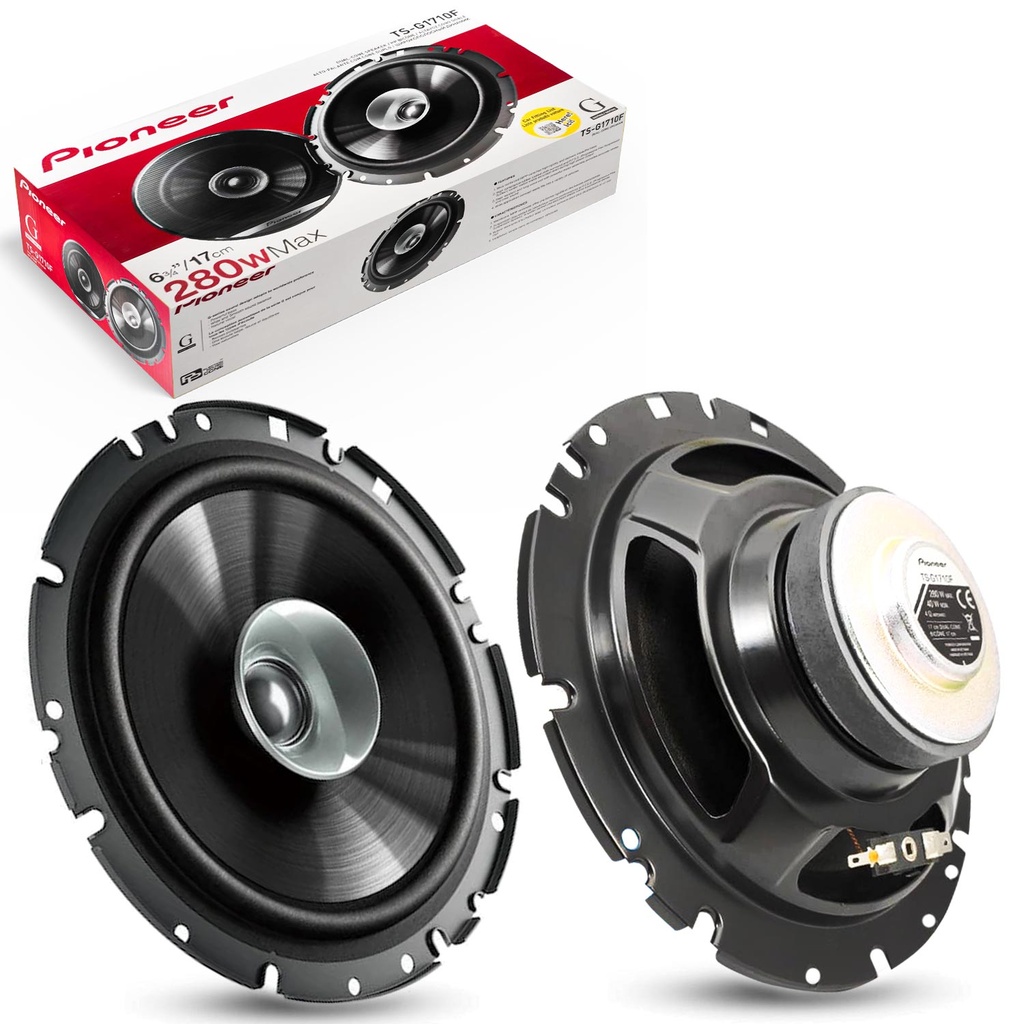 17cm Oto Hoparlör 280w Koaksiyel 2 Adet Digicom Pioneer TS-G1710F