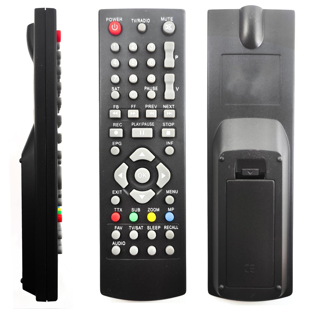 Kawaı 6000B USB'li Kawai 6200 Hd Uydu Kumanda Rose Dru-307