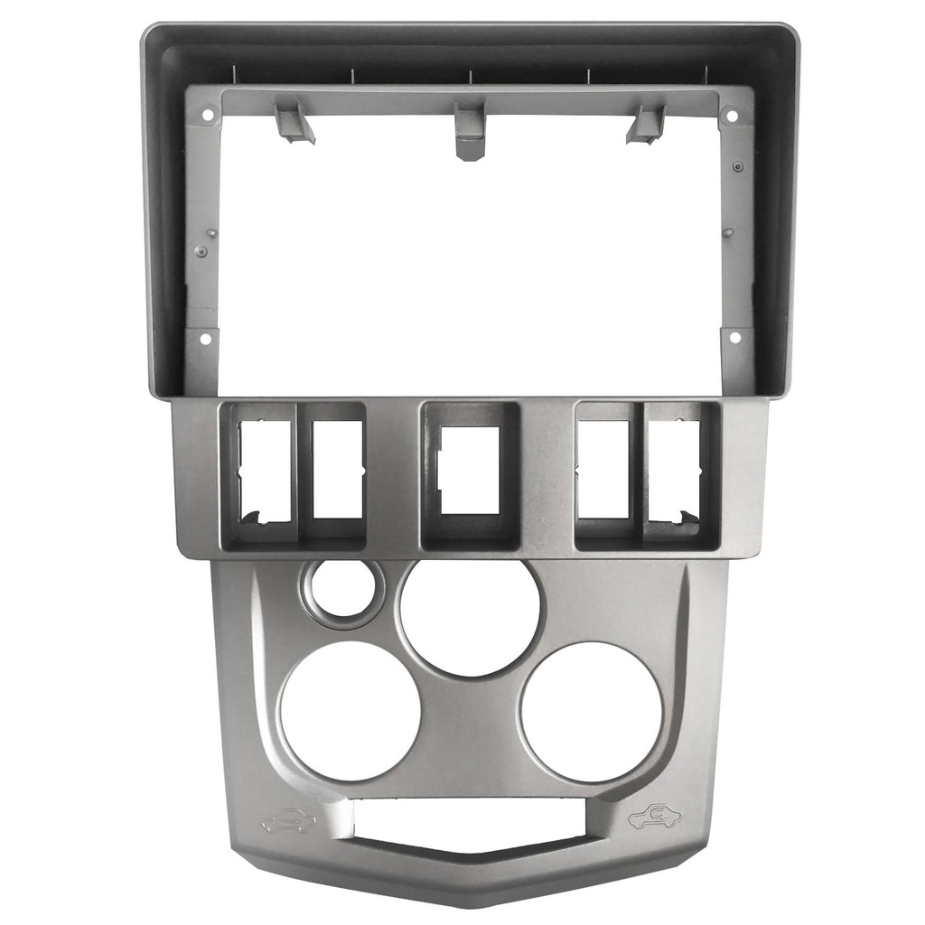 9" Dacia Logan 2004-2007 Silver Çerçeve Rose RS-0614