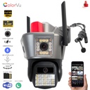 Wifi PTZ 3 Kamera 9MP Gece Renkli Sesli Alarmlı Apronx APX-WPG490