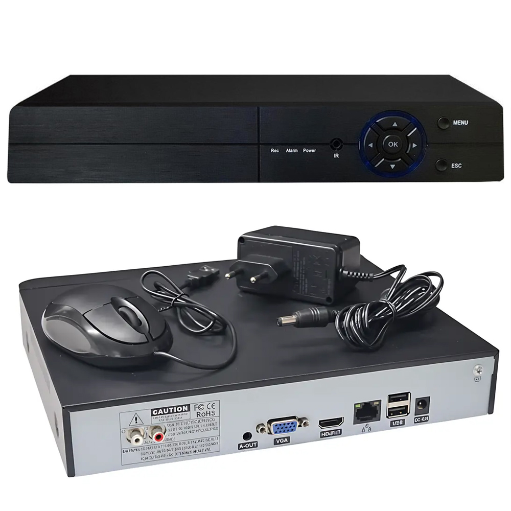 10 Kanal NVR Kayıt Cihazı Rose 4KD-08