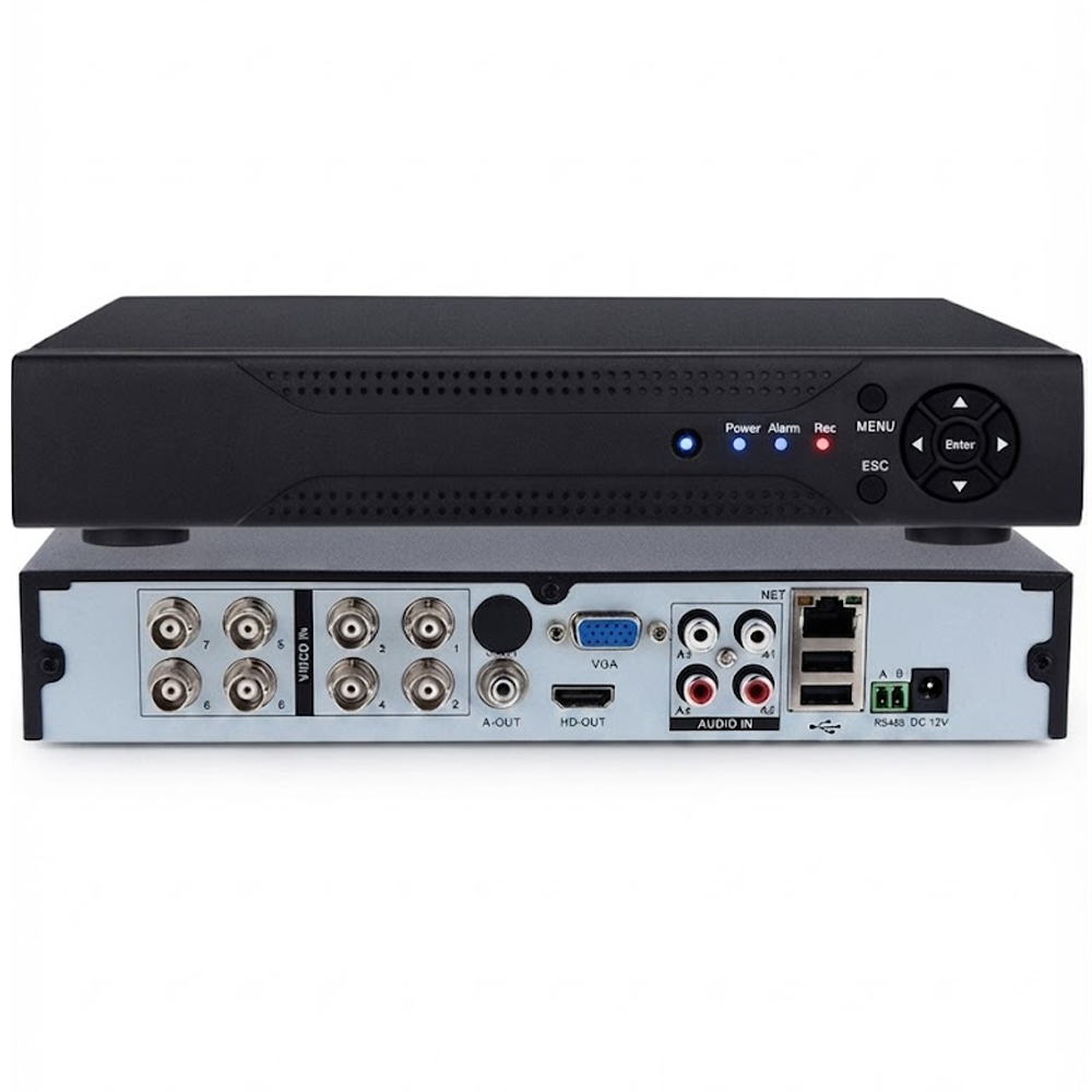 8 Kanal DVR Kayıt Cihazı 5MP Rose UHD-108