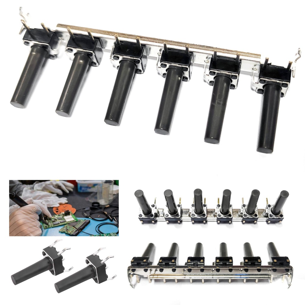 Pimsiz Tact Switch 6 lı