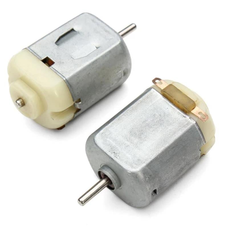 Oyuncak Deney Motoru Flat DC 1.5 Volt Yassı