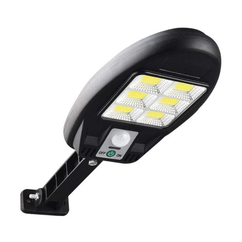 Solar Şarjlı Sokak Lambası 6 Cob Ledli Sensörlü CL-181-6