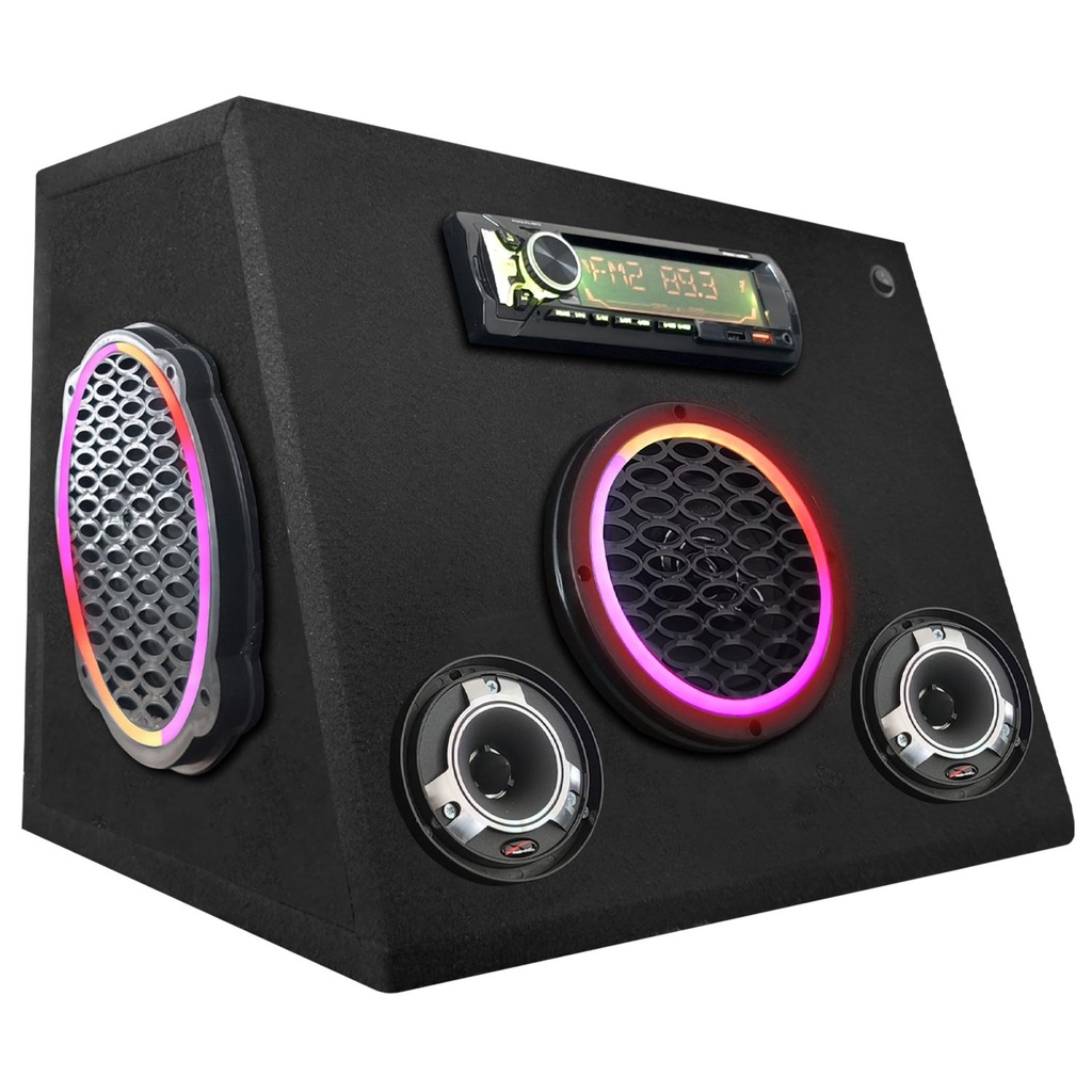 Seyyar Ses Sistemi 500w Teyp'li Bluetooth Fm Usb Pixel Poke PK-8364