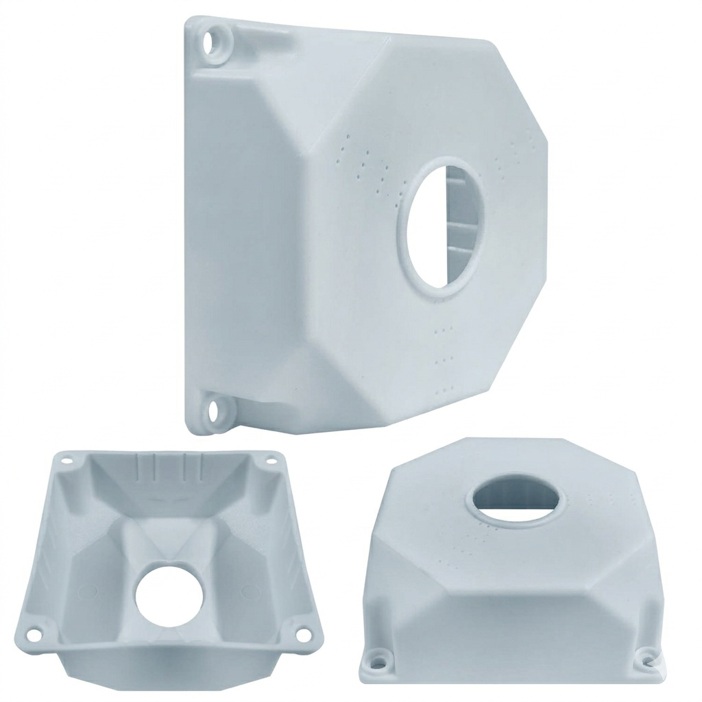 Kamera Buat Gri 100x100mm Kare ABS Gri Poke PK-8416