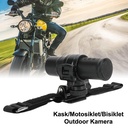 4K Wifi Aksiyon Kask Motosiklet Bisiklet Kamerası 140° Geniş Açılı Anti -Shake Water Pars PRS-M62 Pro