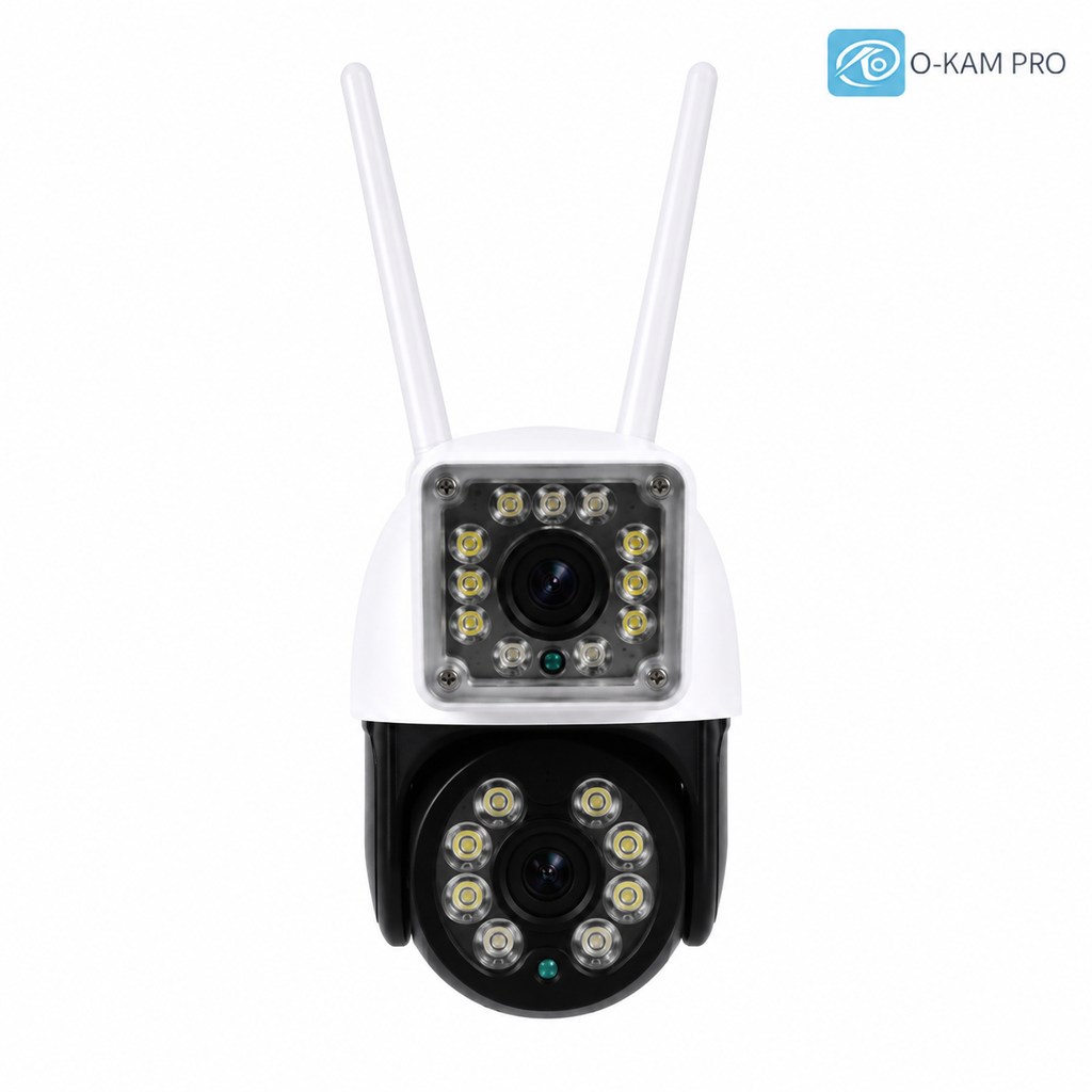Wifi Ptz Kamera 2 Lens 6Mp O-Kam Pro 3012