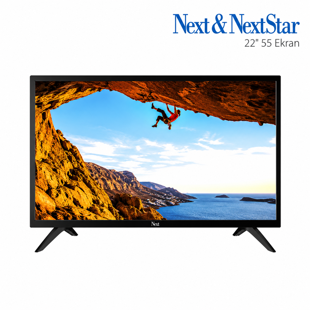 22'' 55 Ekran Led Televizyon Full Hd Uydulu Next Ye-22020