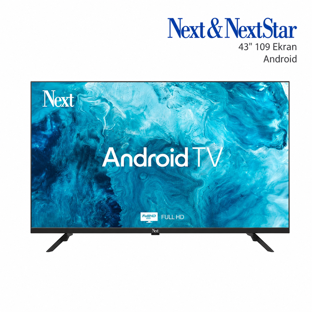 43'' 109 Ekran Led Televizyon Full Hd Android Next Ye-43GFSG4