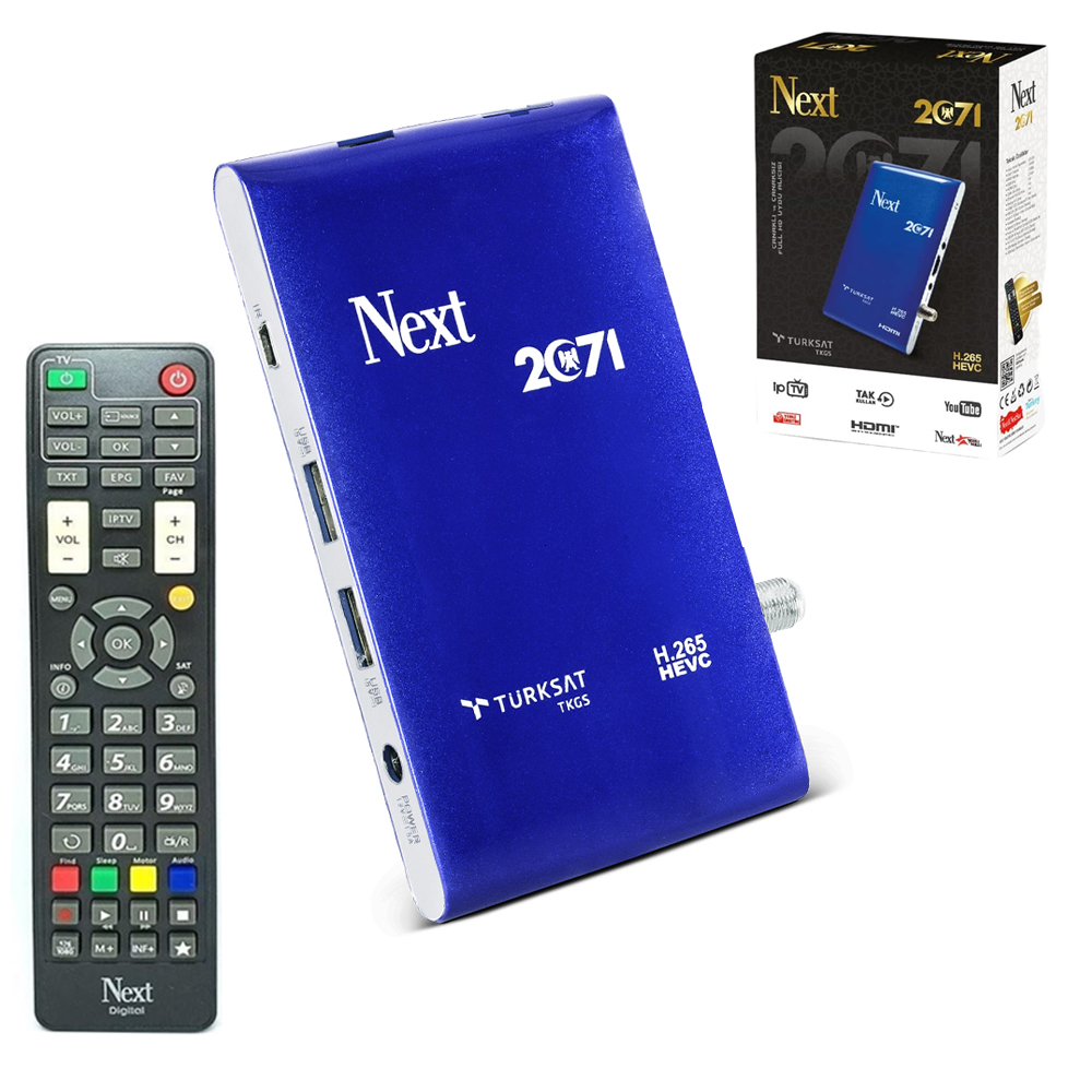 Full Hd Uydu Alıcı Ip Tv Wifi Ethernet Girişli Youtube Next 2071