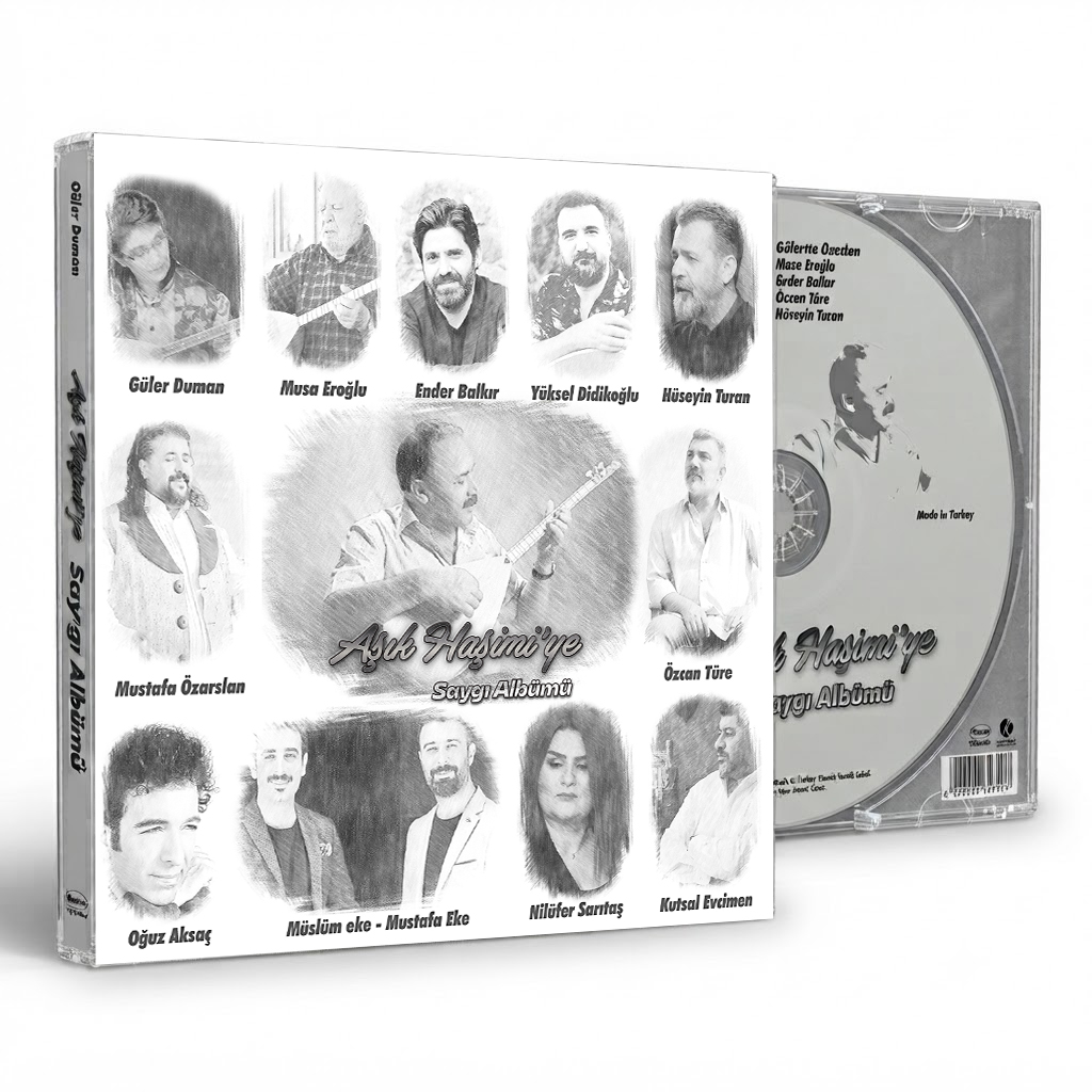 Türküler 1 CD Albüm Haşimi Aslıhak'a Saygı Albümü CD-002
