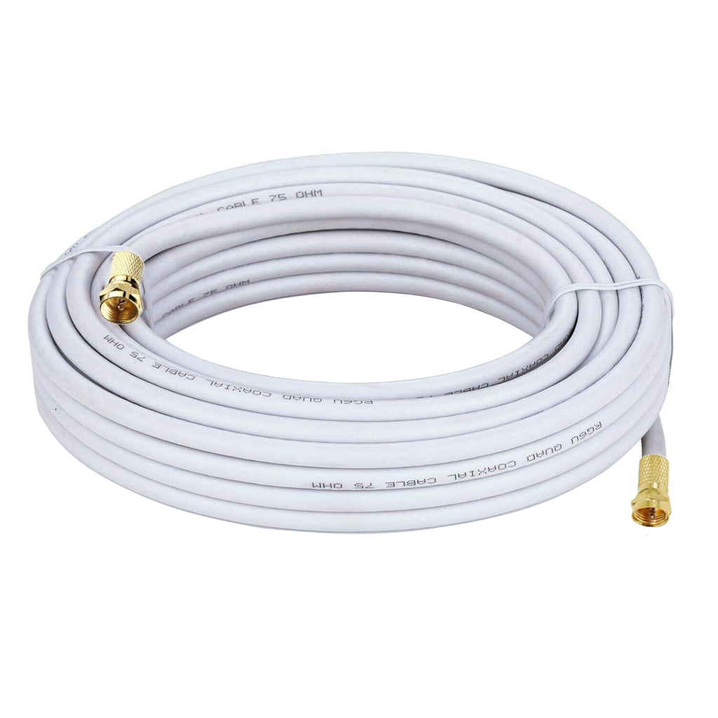 RG6 F Konnektörlü Hazır Anten Kablo 10mt Poke PK-5319