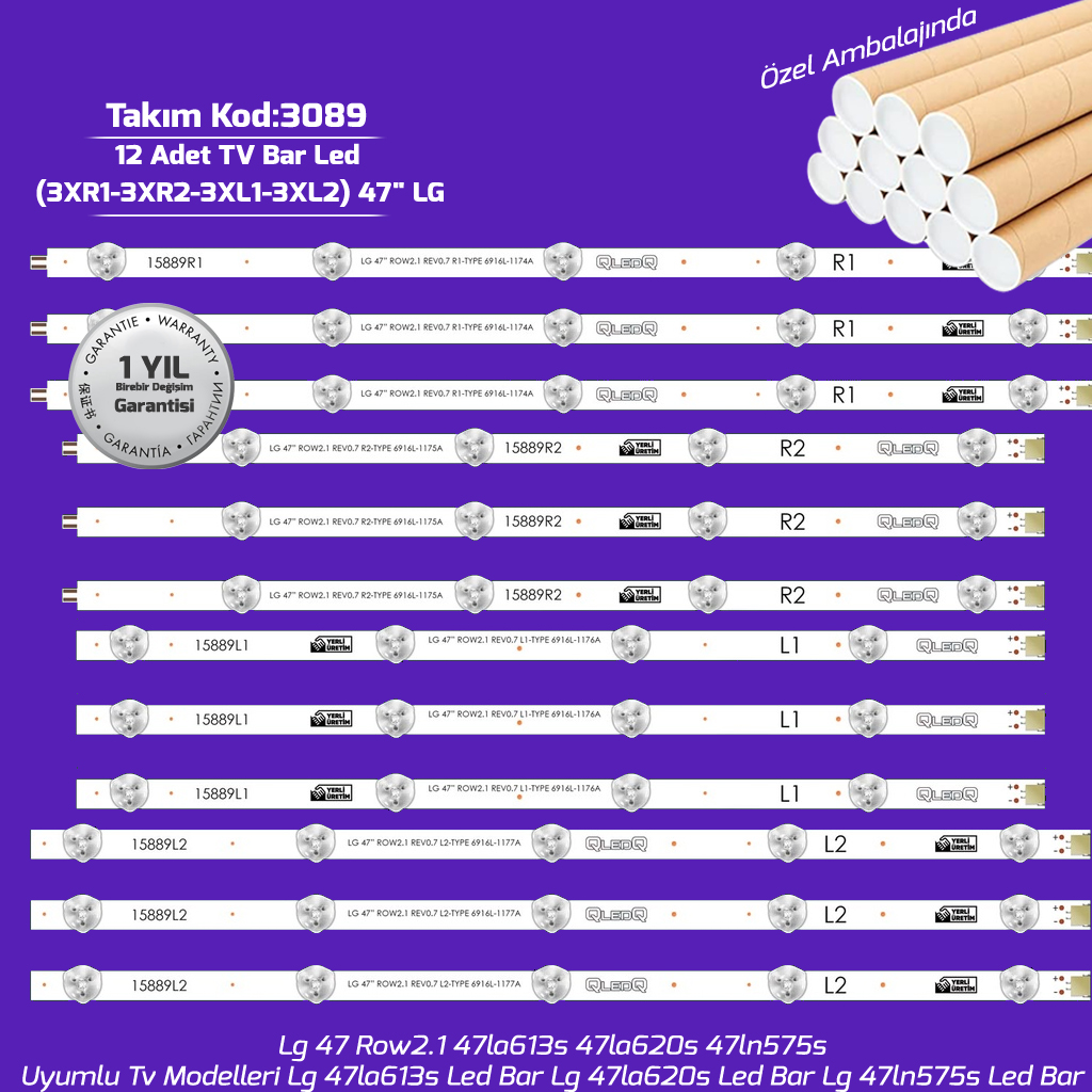 47'' Lg 47 Row2.1 47La613S 47La620S 47Ln575S Lg 12ade Tv Bar Led