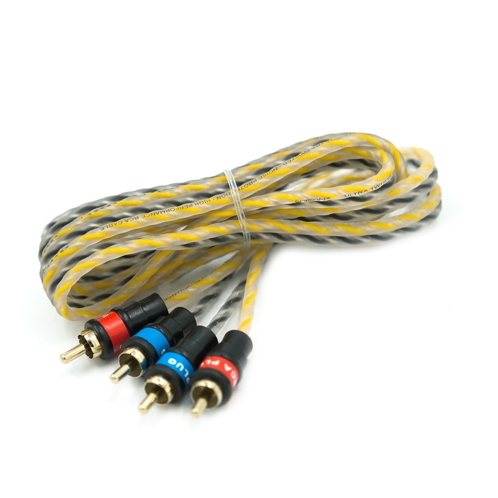 Oto Anfi Kablosu 2RCA 2RCA 2mt Edison RCA-2M  