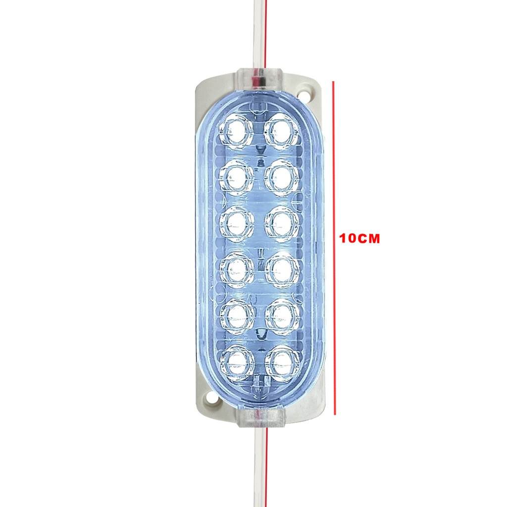 Çakar Modül Led 12v Flaşör 12 Ledli Beyaz PK-5612