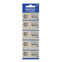 1216 Para Pil 3v Lityum 5 Adet Supex 1216 R29