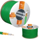 Anten Kablosu Gold RG6/U4 48Tel Yeşil 100mt Poke Pk-1323