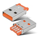 Usb Erkek Fiş Konnektör Şase Karkas Type-A 3.0 4Pin Poke PK-5374