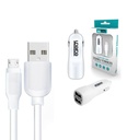 Micro Araç Şarj Adaptörü 2xUsb Eatech PK-5406  R32