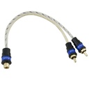 Anfi Y Kablo 2 Erkek 1 Dişi Silikon Edison RCA-1F2M