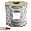 2+1 CCTV 2x0.75 Gold Dış Mekan Combo Kamera Kablosu 200mt Poke Pk-1004