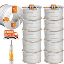 10adet 48tel Gold Anten Kablosu RG6/U4 100mt PK-1002 Kargo Bedava
