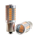 93 Tek Duy Turuncu Led Ampul 12v Mercekli 33 Ledli 2 Adet PK-6277   M4