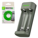 Pil Şarj Aleti İkili AA AAA Usb GP-E221 R34