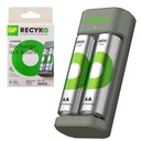 Pil Şarj Aleti İkili 2 Adet 2600 Mah Pil Hediye GP