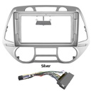 9'' Hyuındai i20 Auto AC 2008-2014 Silver Oto Tablet Çerçeve NV-0041 T3