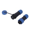 16mm 2 Pin Yuvarlak Konnektör Vidalı Su Geçirmez SD-16 Ç1
