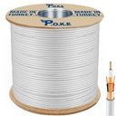 2+1 Dış Mekan CCTV 0.50 Kamera Kablosu Gold IP66 500mt Poke PK-1466