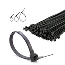 Kablo Bağı Cırt Kelepçe 20cm Naylon Siyah 100 Adet Etc  R25