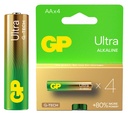 Ultra Alkalin Kalem Pil AA 4 Adet G-TECH GP R30