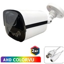 Gece Renkli 2mp Ahd Bullet Kamera Colorvu 3.6mm Poke Pk-4048 R7