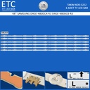 48'' SAMSUNG d4ge-480dca-r3 d4ge-480dcb-r3 Tv Led Bar