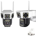 Wifi PTZ Çift Kamera Gece Renkli Sesli Ultra HD 3+3mp O-Kam Pro-3014  R42