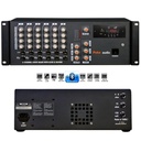 Küp Mixer Anfi 500w 6 Kanal EKO/BT/USB/FM Trafolu Poke PK-500T